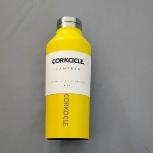 NWT Lemon Yellow Corkcicle 9oz